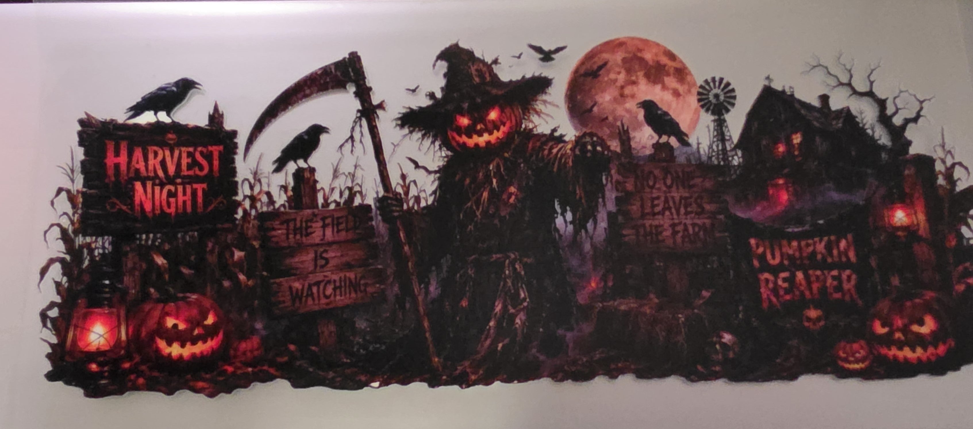 Halloween Tumbler Decal